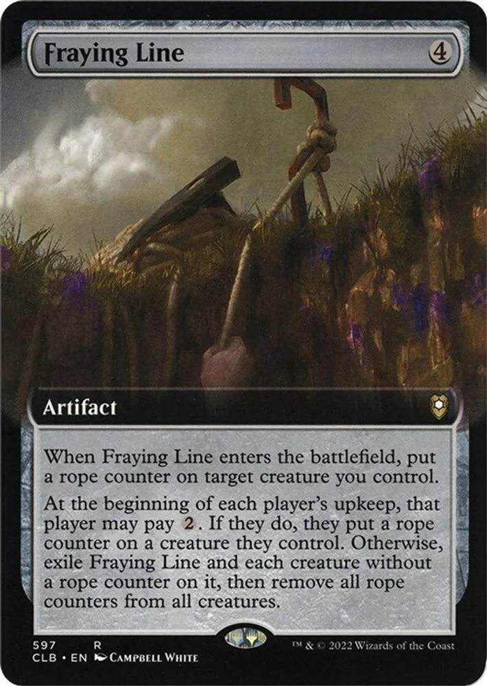 Fraying Line (Extended Art)