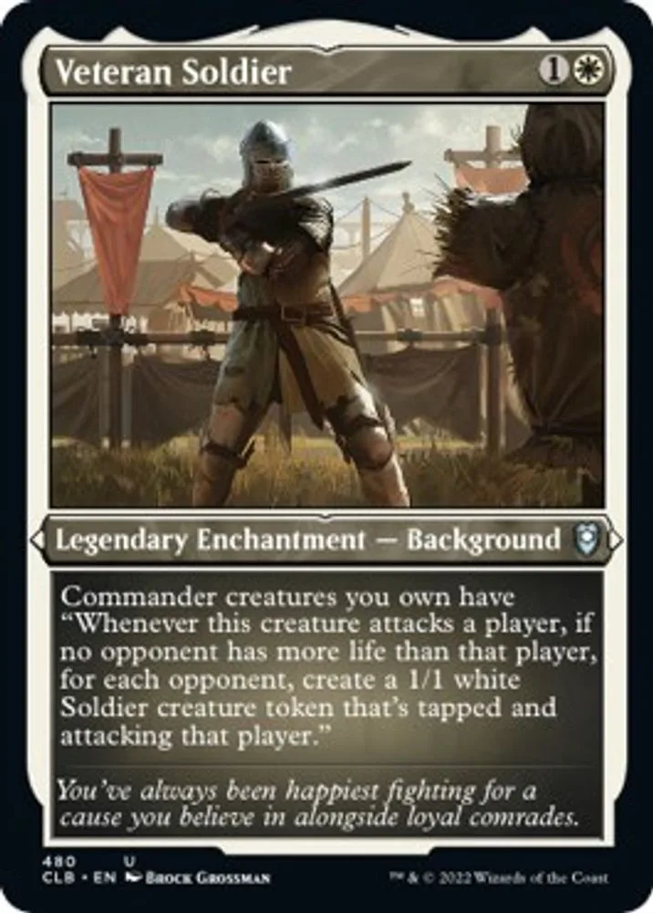 Veteran Soldier (Foil Etched)