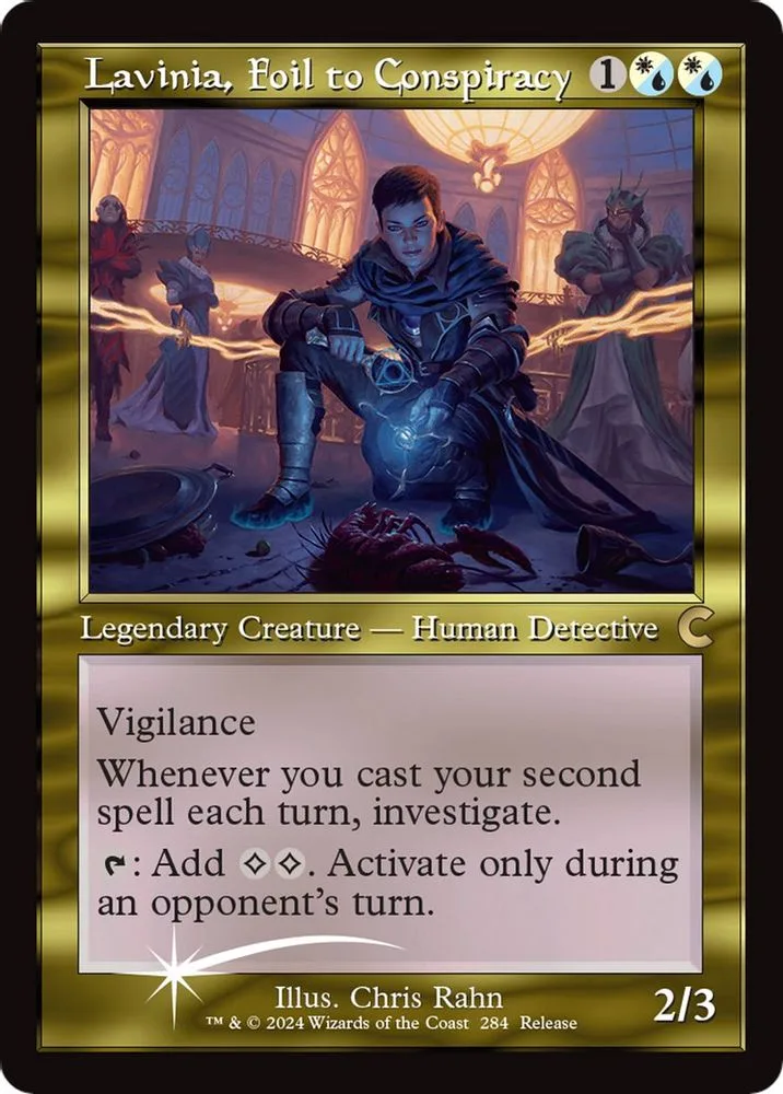 Lavinia, Foil to Conspiracy (Retro Frame)