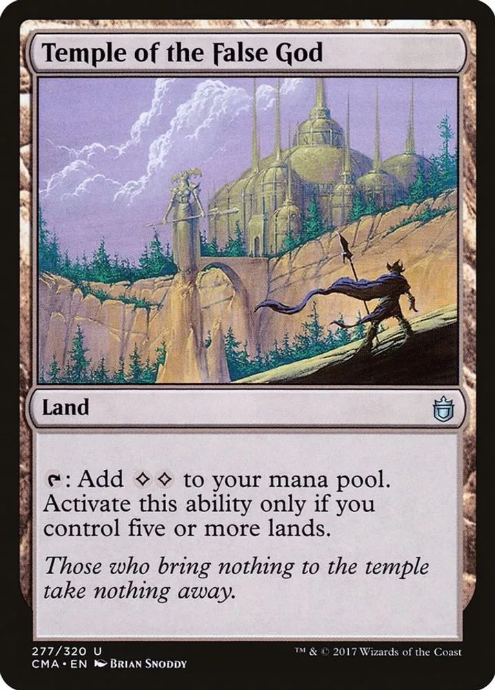 Temple of the False God