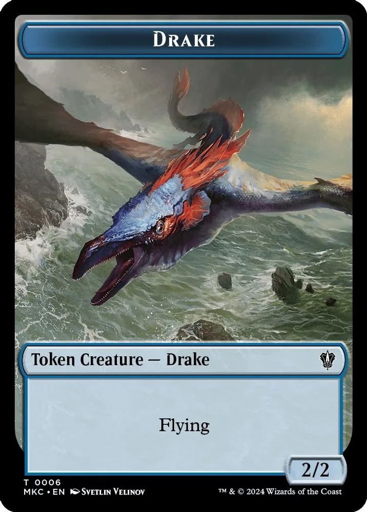 Drake // Koma's Coil Double-Sided Token