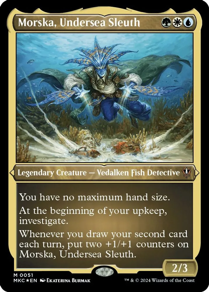 Morska, Undersea Sleuth (Display Commander) - Thick Stock