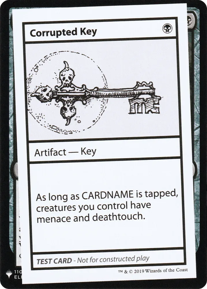 Corrupted Key