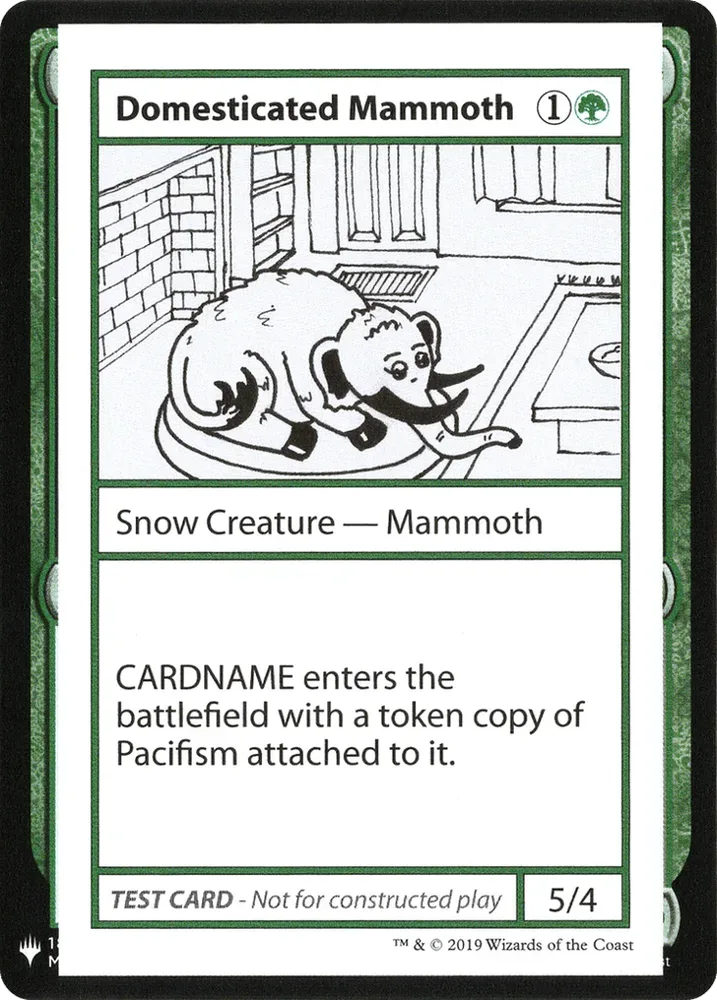 Domesticated Mammoth