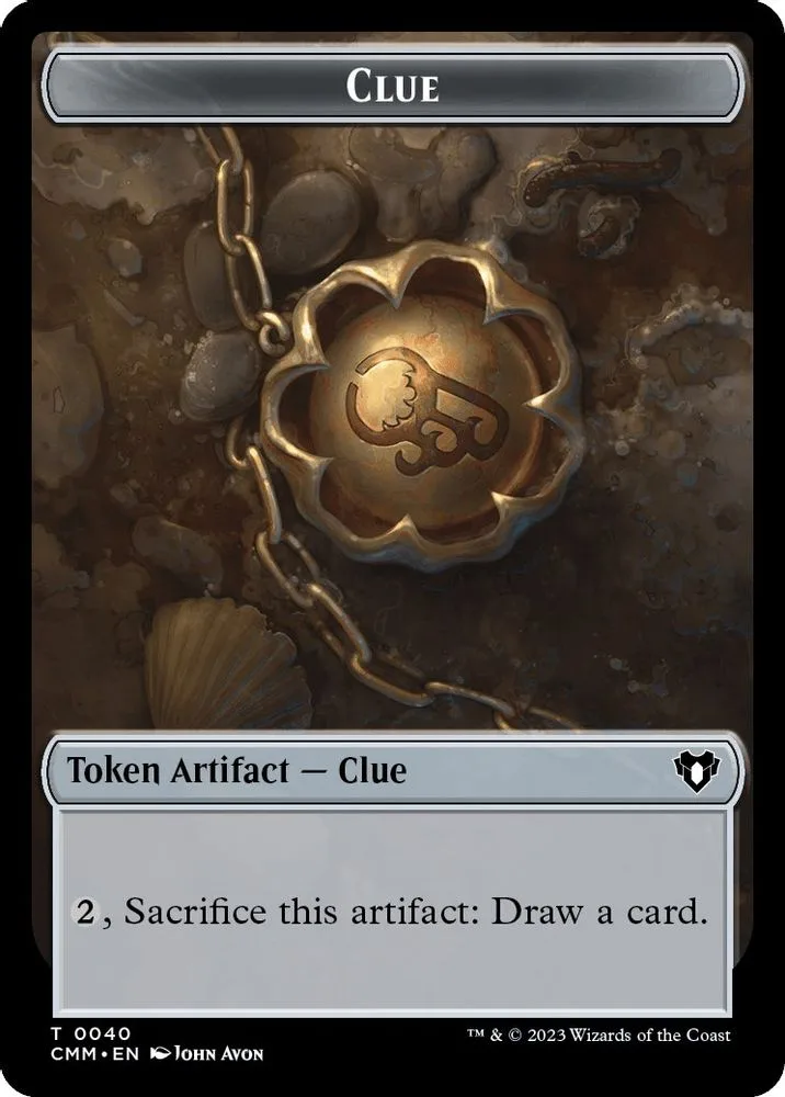 Clue // Cat (0005) Double-Sided Token