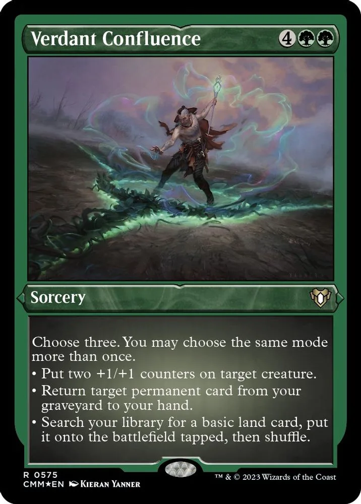 Verdant Confluence (Foil Etched)
