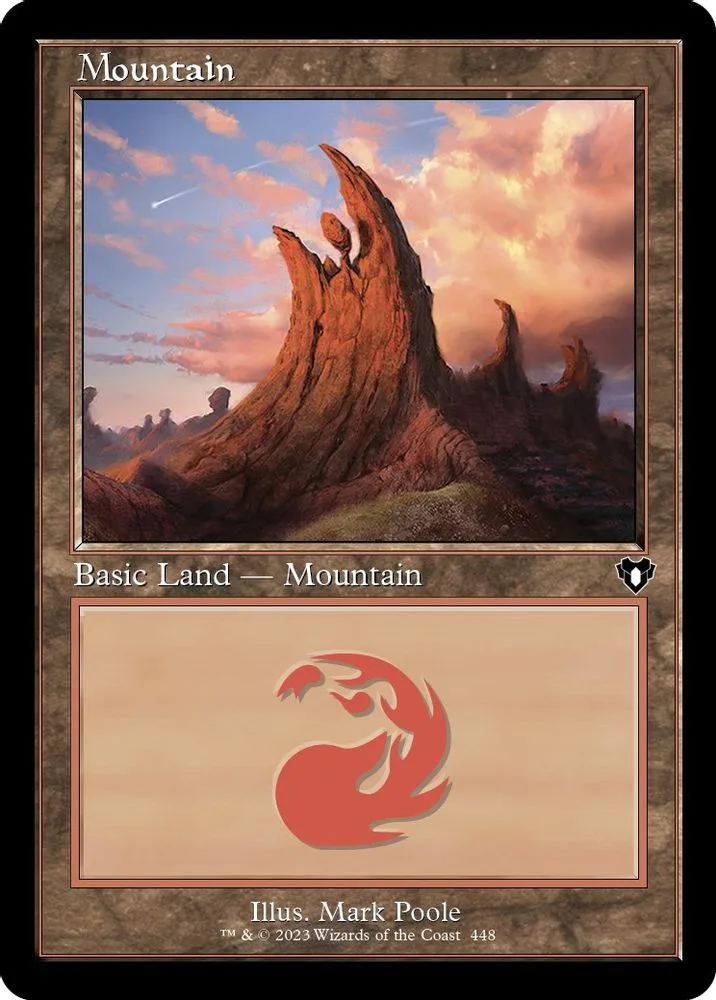 Mountain (Retro Frame)