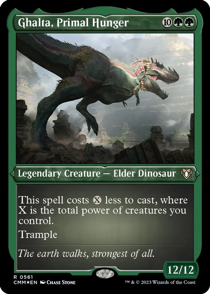 Ghalta, Primal Hunger (Foil Etched)