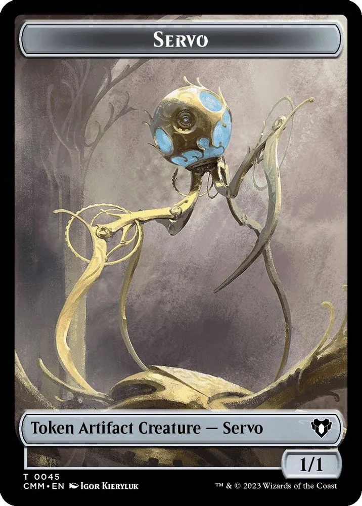 Servo // Elf Druid Double-Sided Token