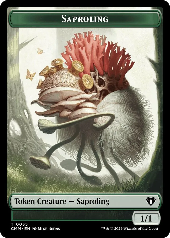Saproling // Insect Double-Sided Token