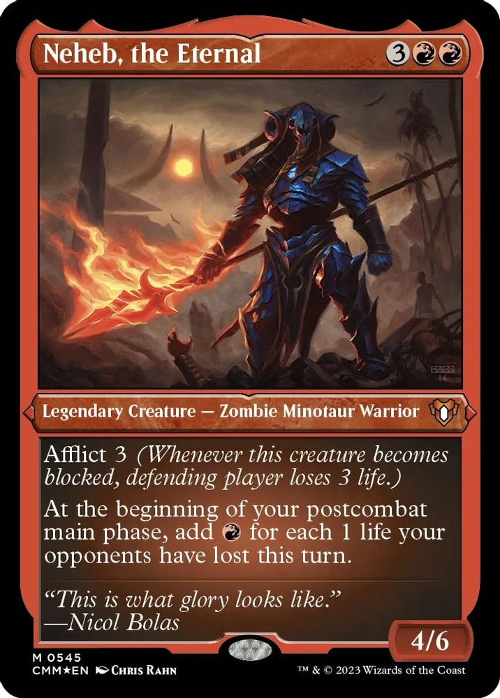 Neheb, the Eternal (Foil Etched)