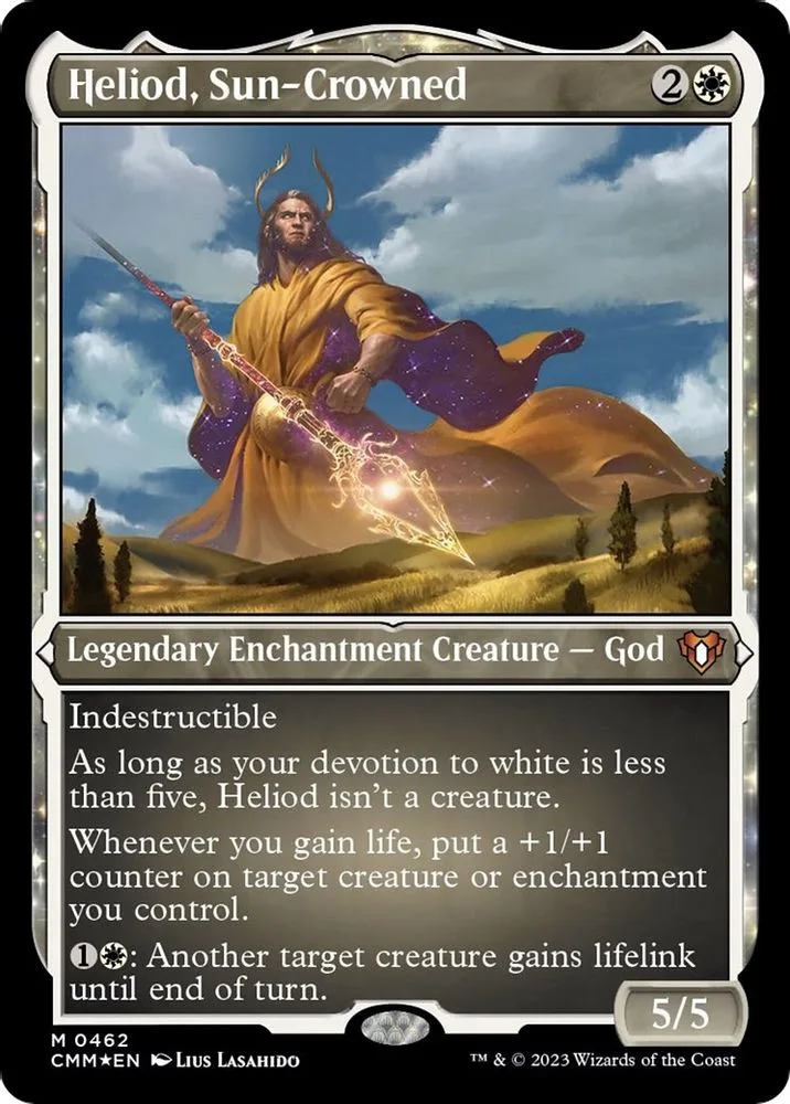 Heliod, Sun-Crowned (Foil Etched)
