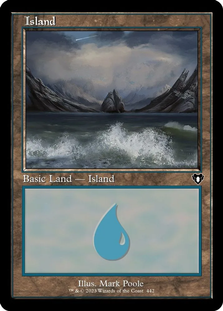 Island (Retro Frame)