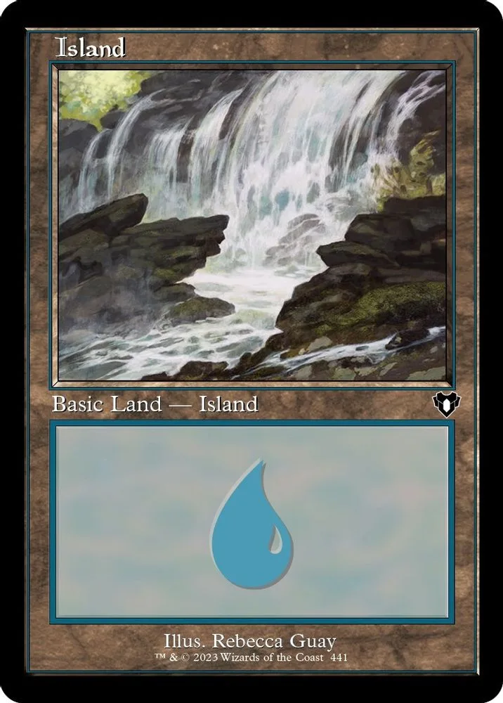 Island (Retro Frame)