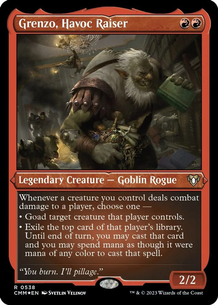 Grenzo, Havoc Raiser (Foil Etched)