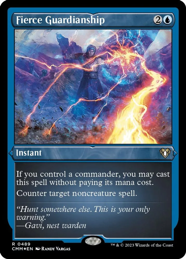 Fierce Guardianship (Foil Etched)