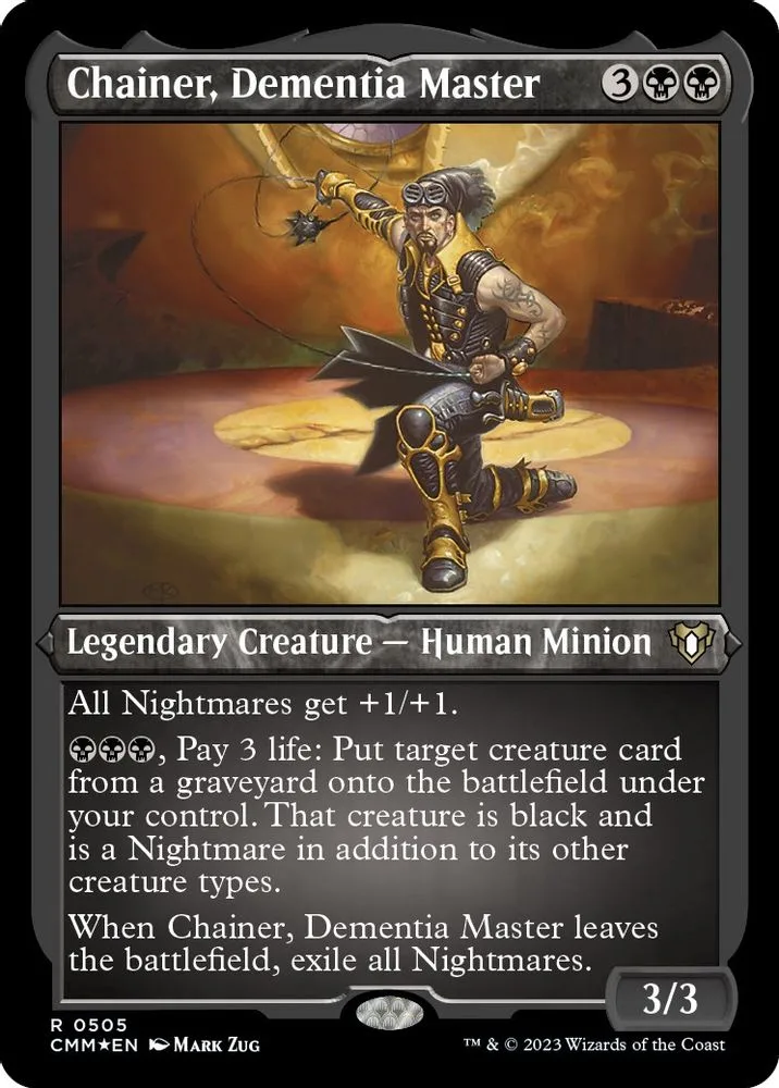 Chainer, Dementia Master (Foil Etched)