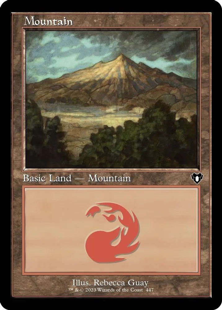 Mountain (Retro Frame)