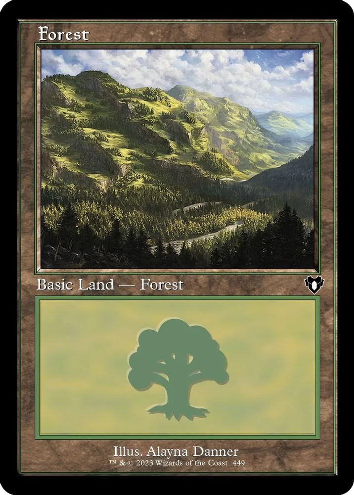 Forest (Retro Frame)