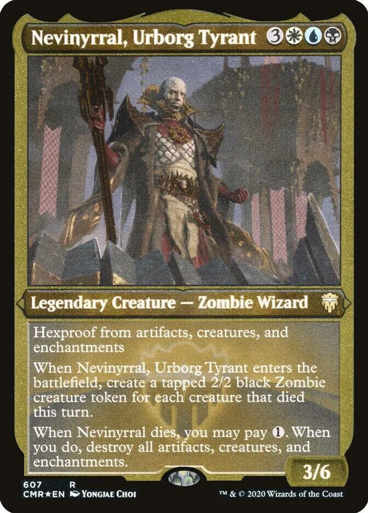 Nevinyrral, Urborg Tyrant (Foil Etched)