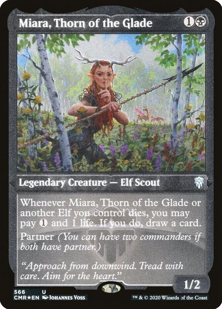 Miara, Thorn of the Glade (Foil Etched)