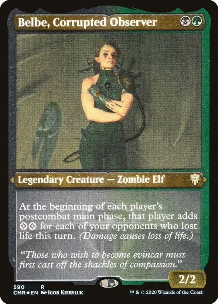 Belbe, Corrupted Observer (Foil Etched)