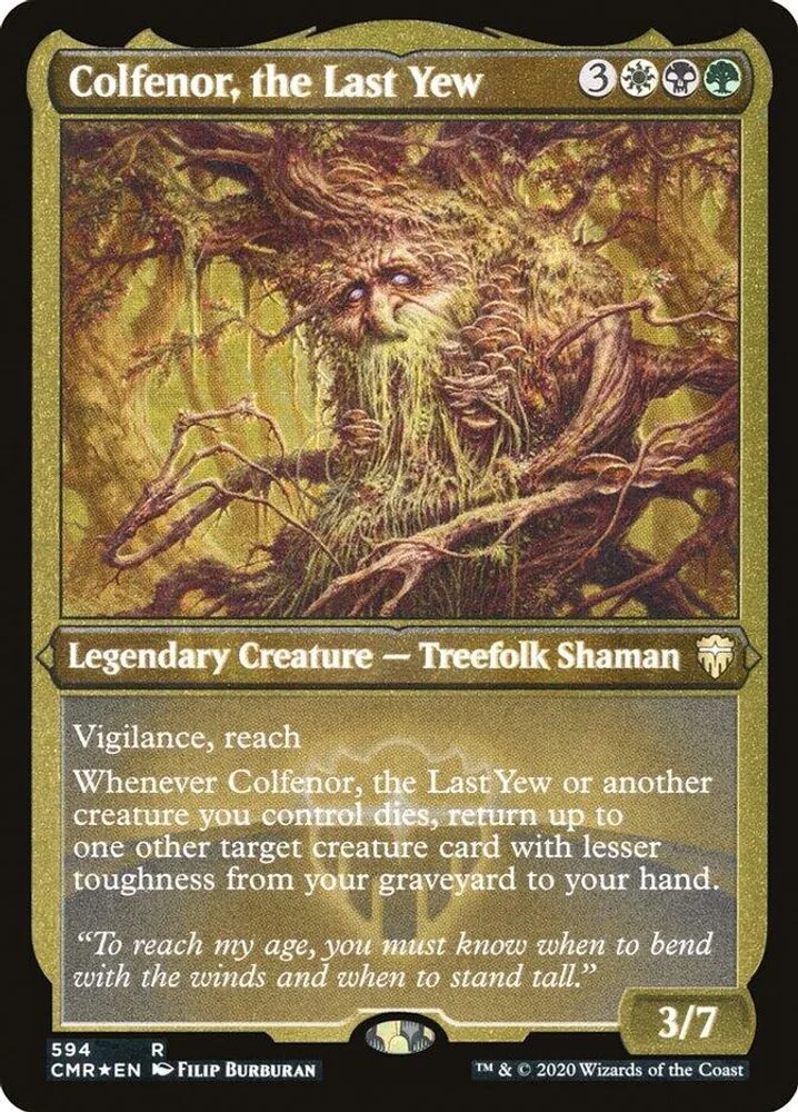 Colfenor, the Last Yew (Foil Etched)