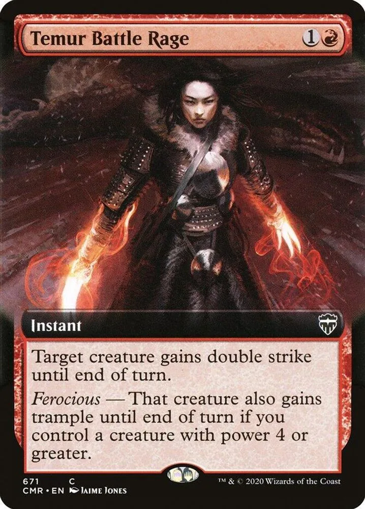 Temur Battle Rage (Extended Art)