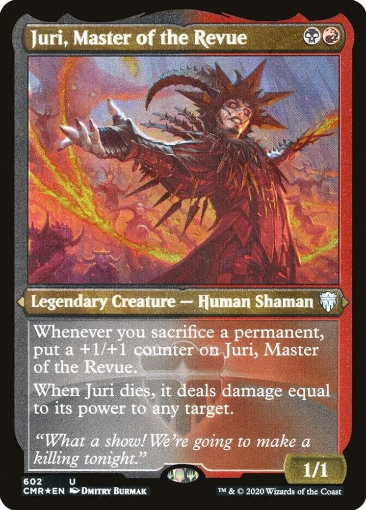 Juri, Master of the Revue (Foil Etched)
