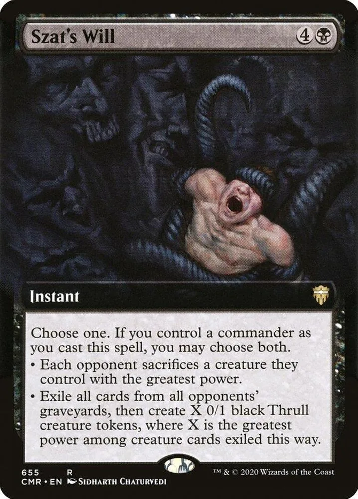 Szat's Will (Extended Art)
