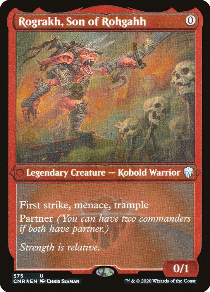 Rograkh, Son of Rohgahh (Foil Etched)