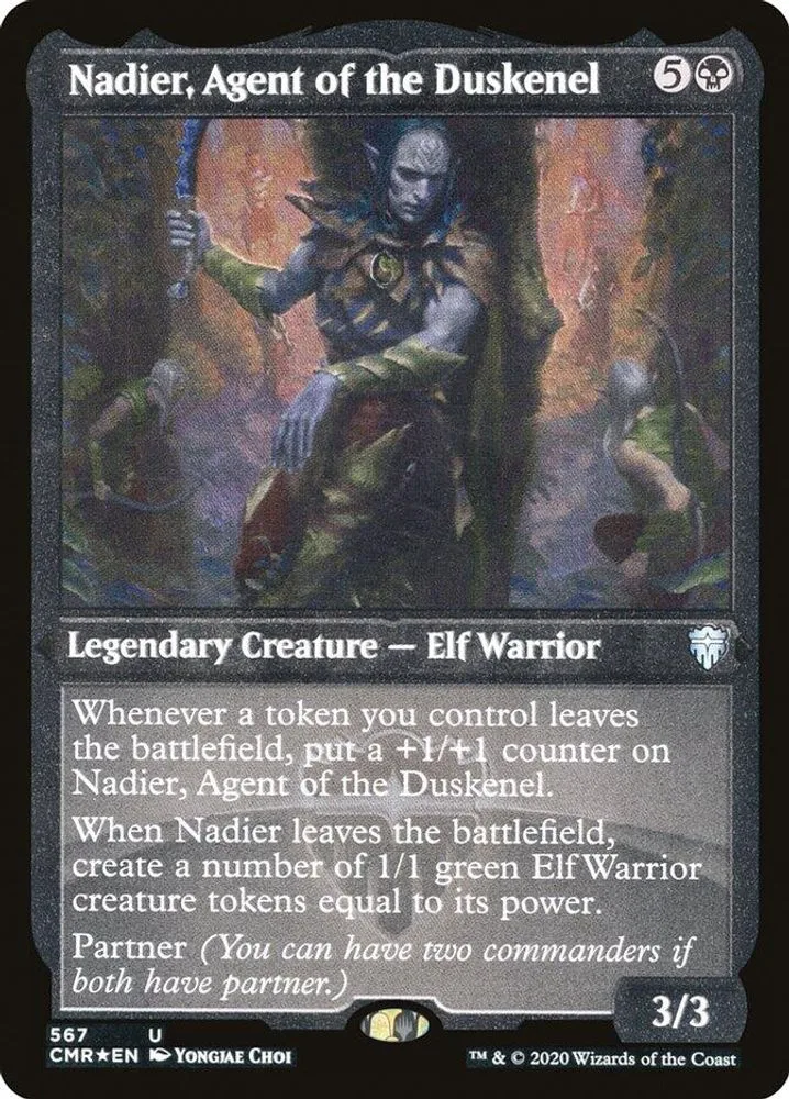 Nadier, Agent of the Duskenel (Foil Etched)