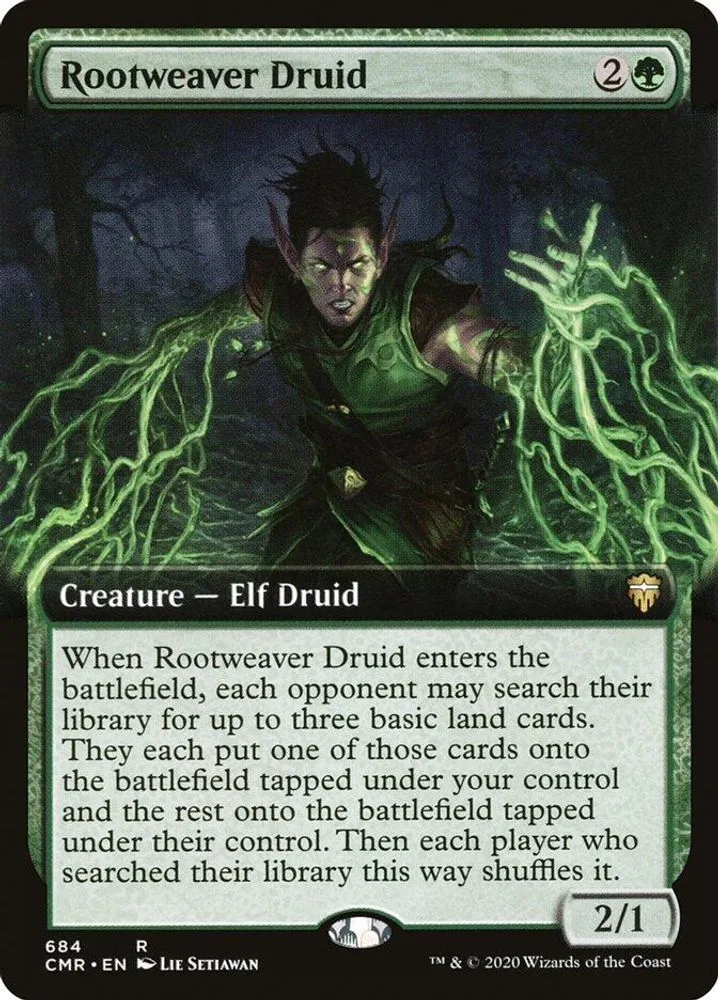 Rootweaver Druid (Extended Art)