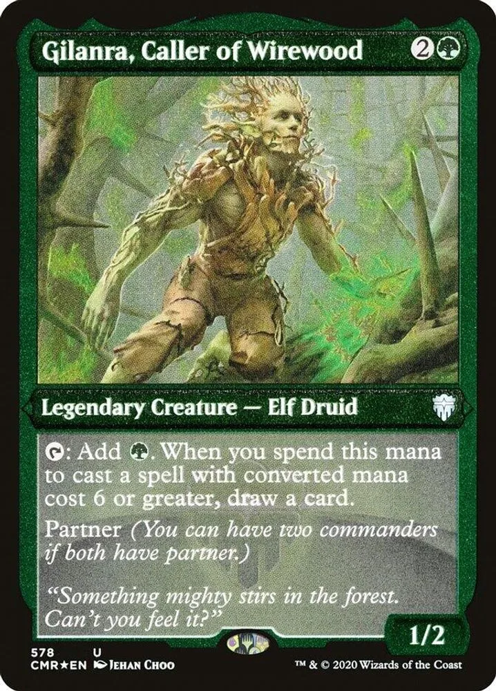 Gilanra, Caller of Wirewood (Foil Etched)