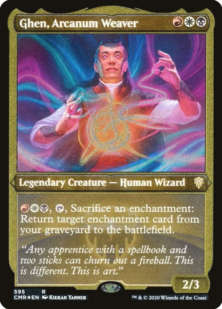 Ghen, Arcanum Weaver (Foil Etched)