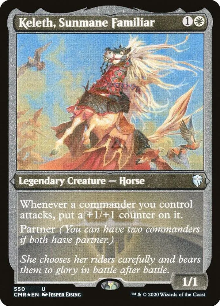 Keleth, Sunmane Familiar (Foil Etched)