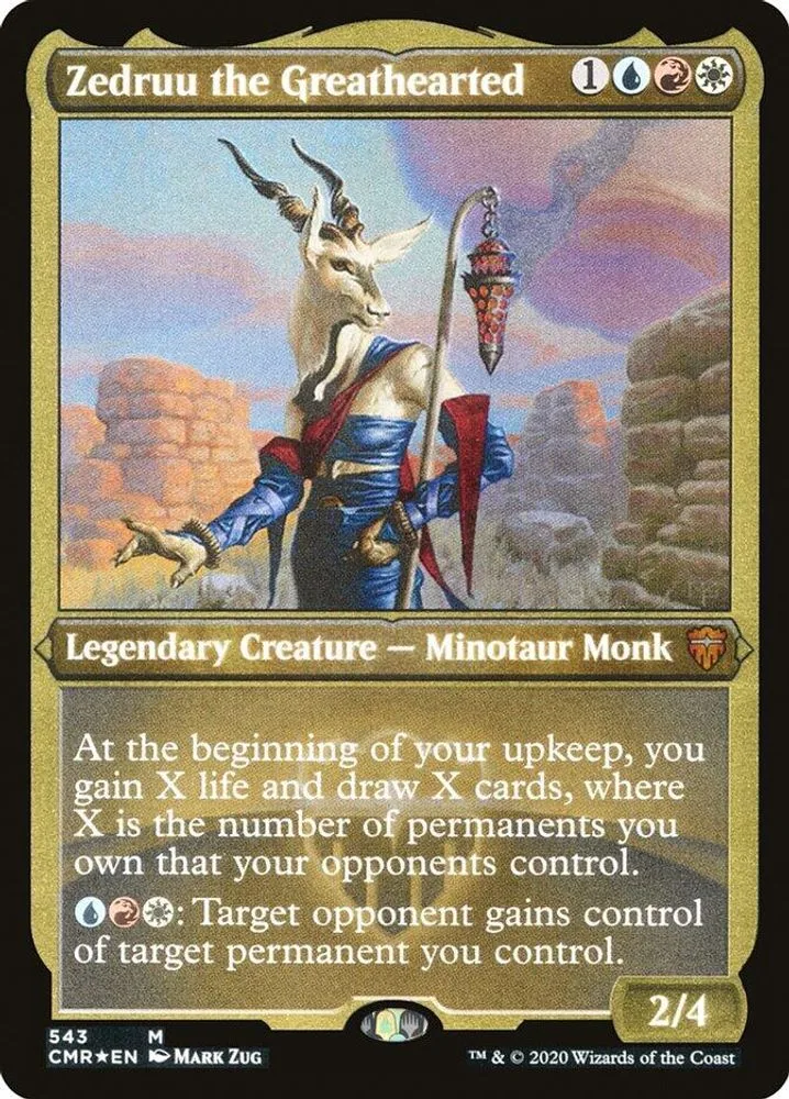 Zedruu the Greathearted (Foil Etched)