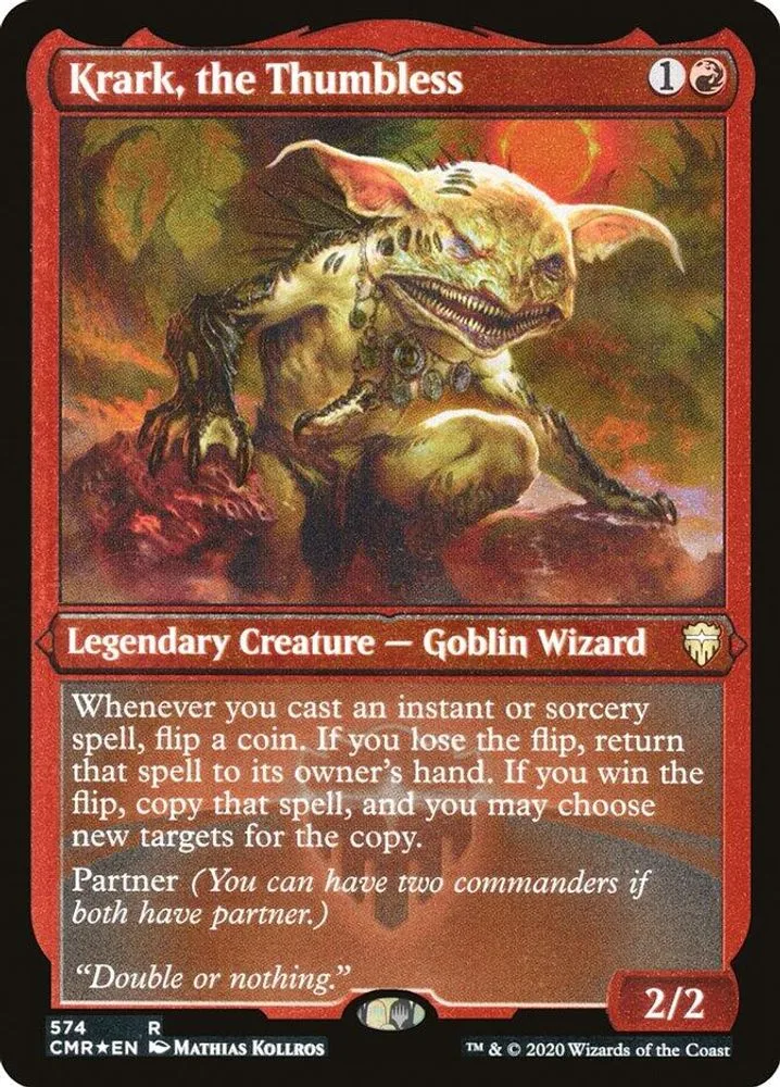 Krark, the Thumbless (Foil Etched)