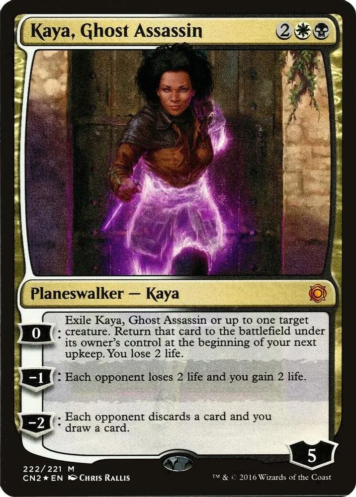 Kaya, Ghost Assassin (Alternate Art Foil)