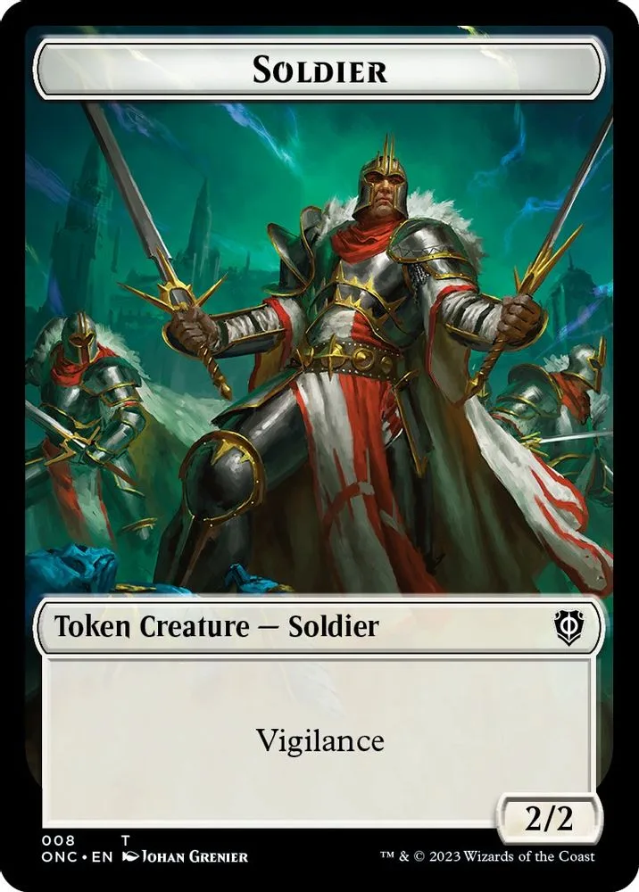Soldier (008) // Angel (003) Double-Sided Token