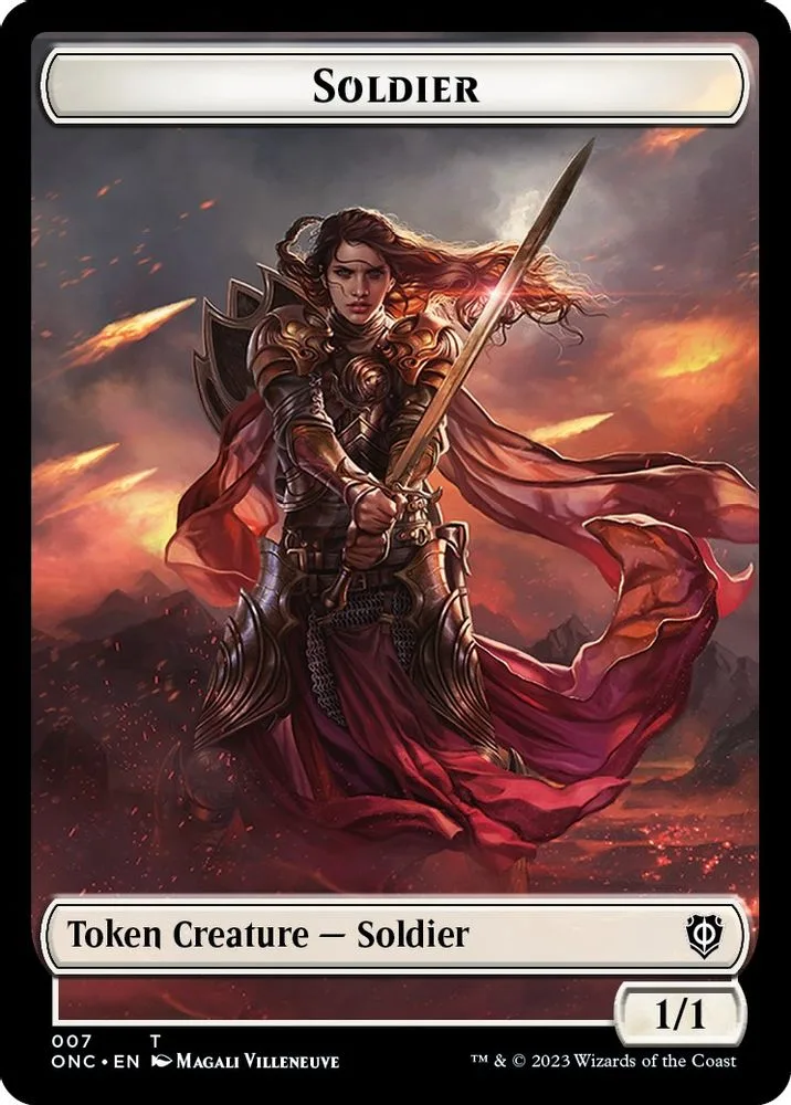 Soldier (007) // Angel (002) Double-Sided Token