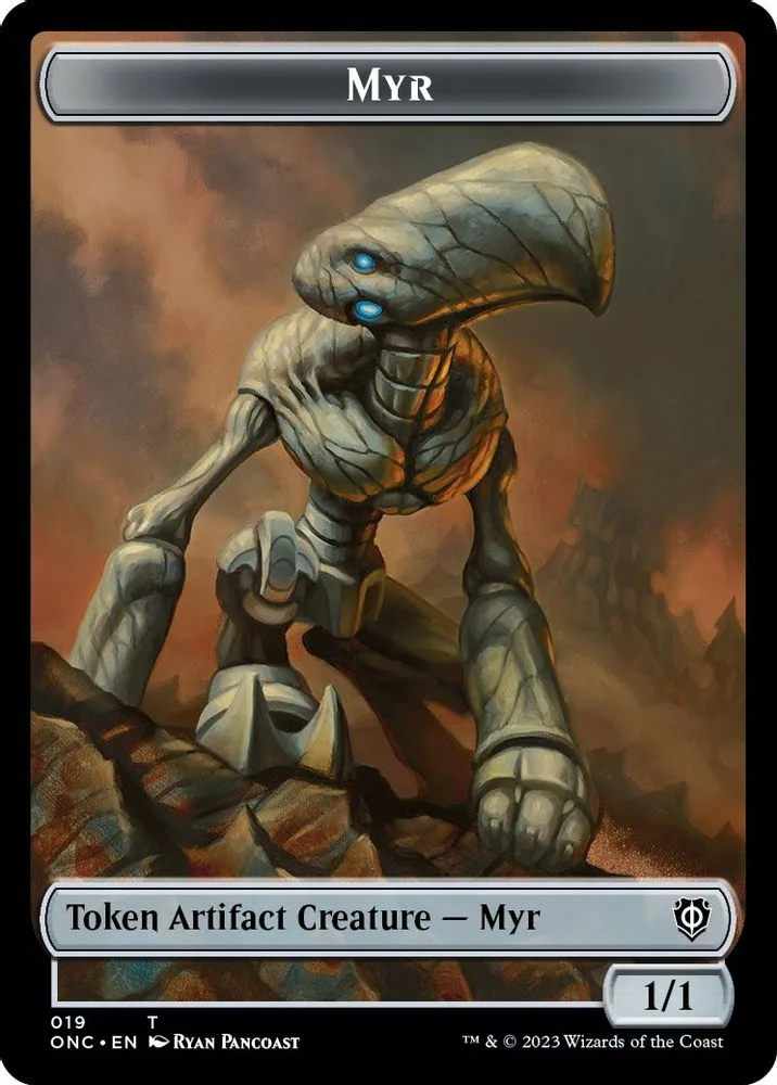 Myr // Thopter Double-Sided Token