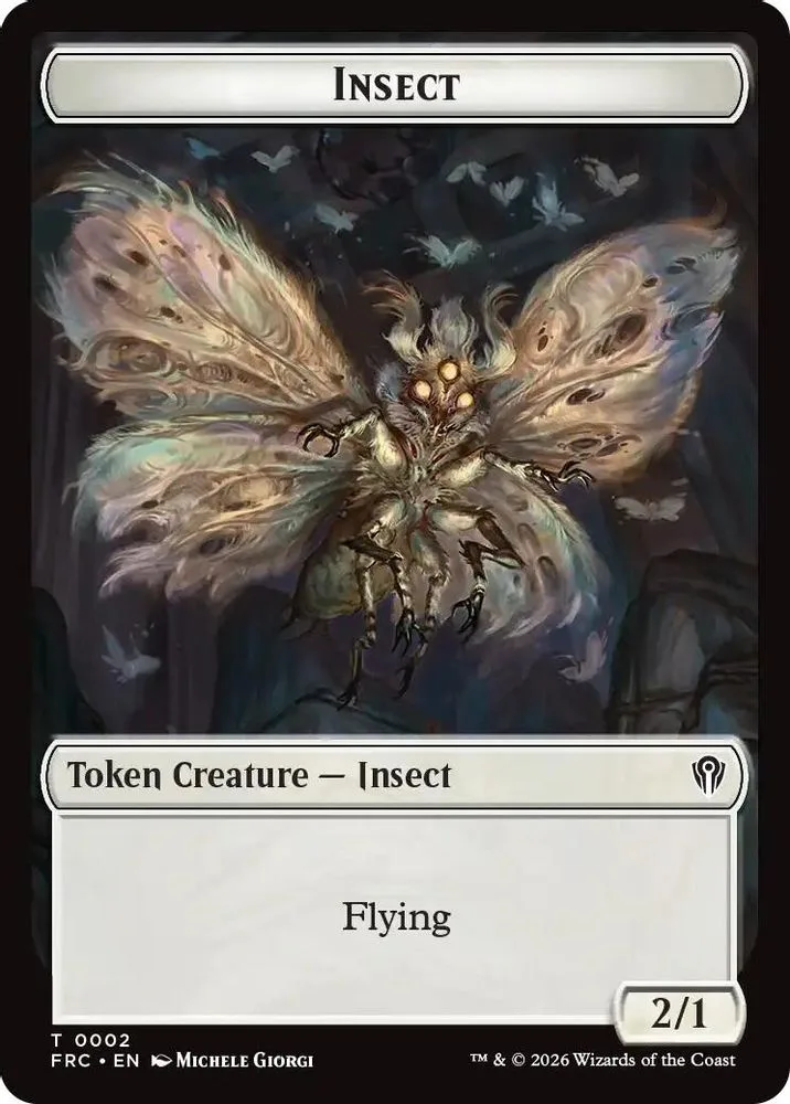 Insect // Rogue Double-Sided Token