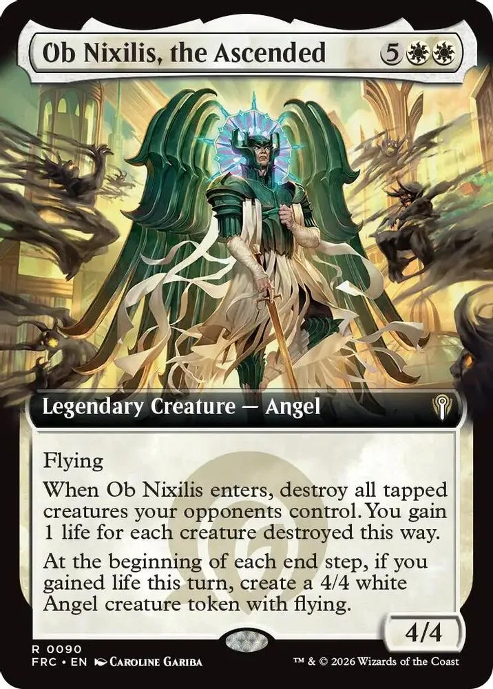 Ob Nixilis, the Ascended (Extended Art)