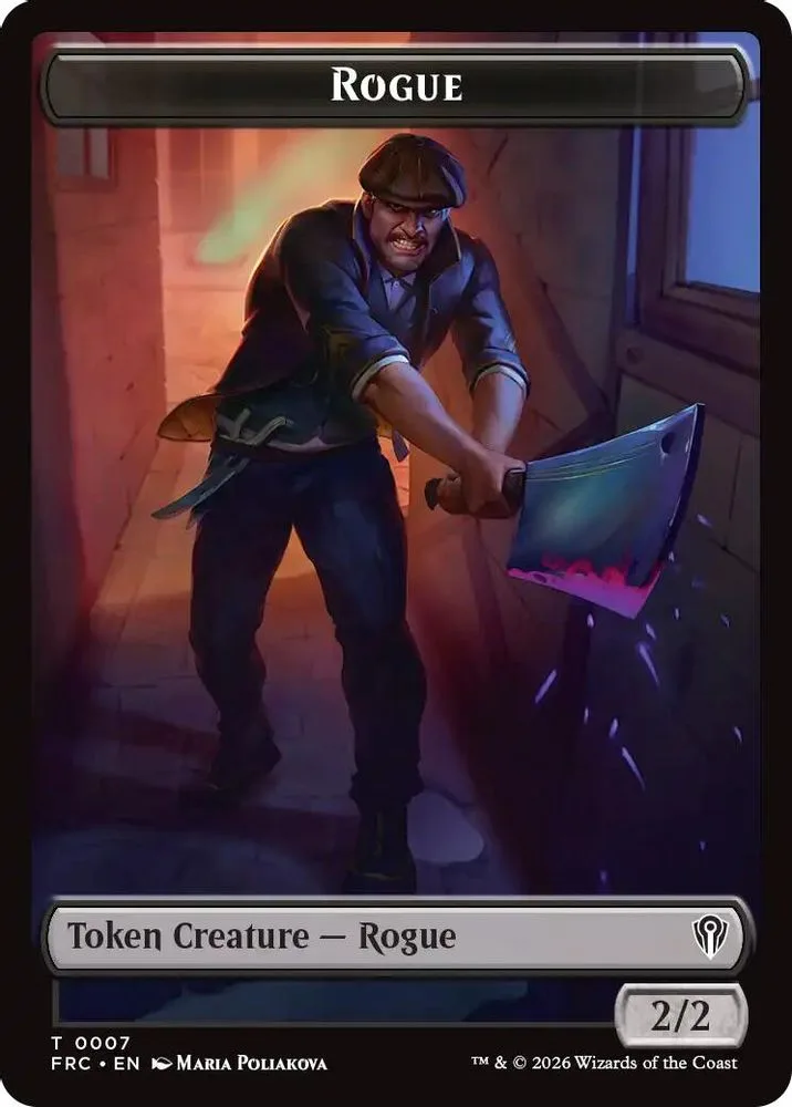 Rogue // Zombie Army Double-Sided Token