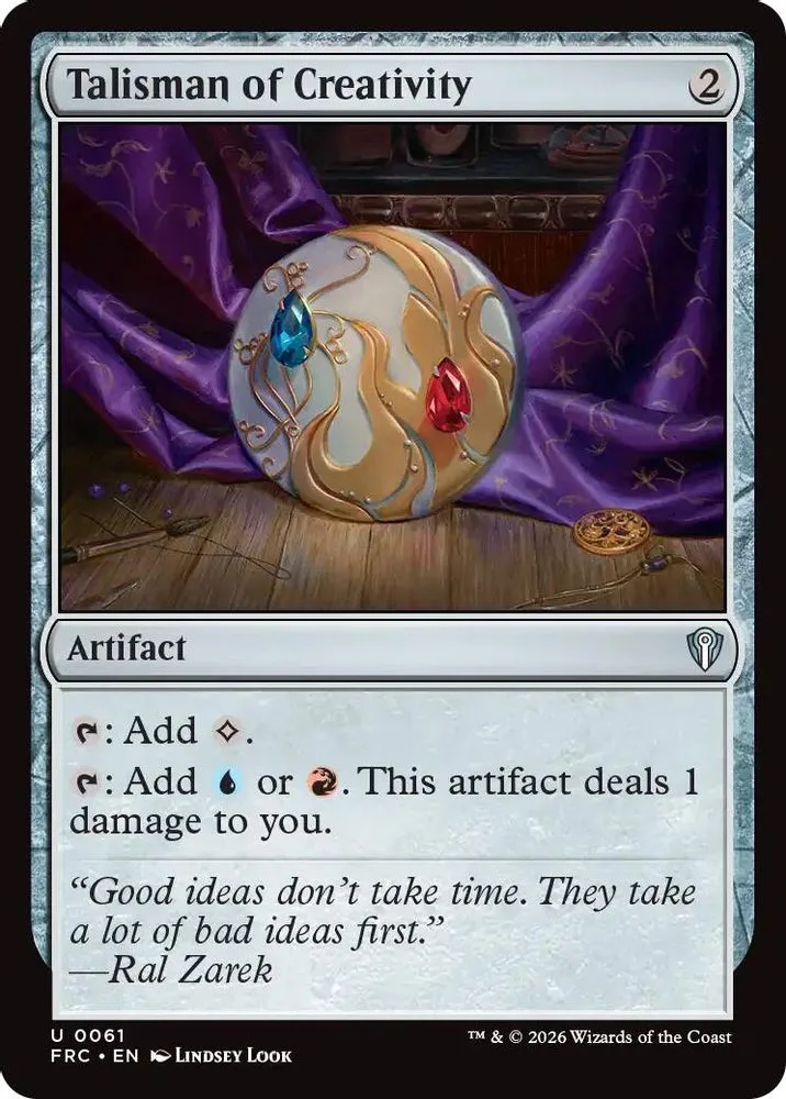 Talisman of Creativity