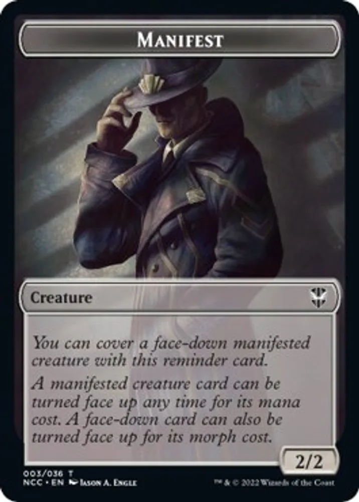Manifest // Copy Double-Sided Token