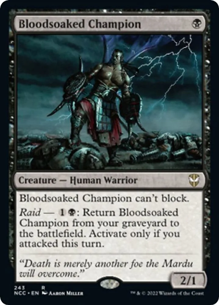 Bloodsoaked Champion