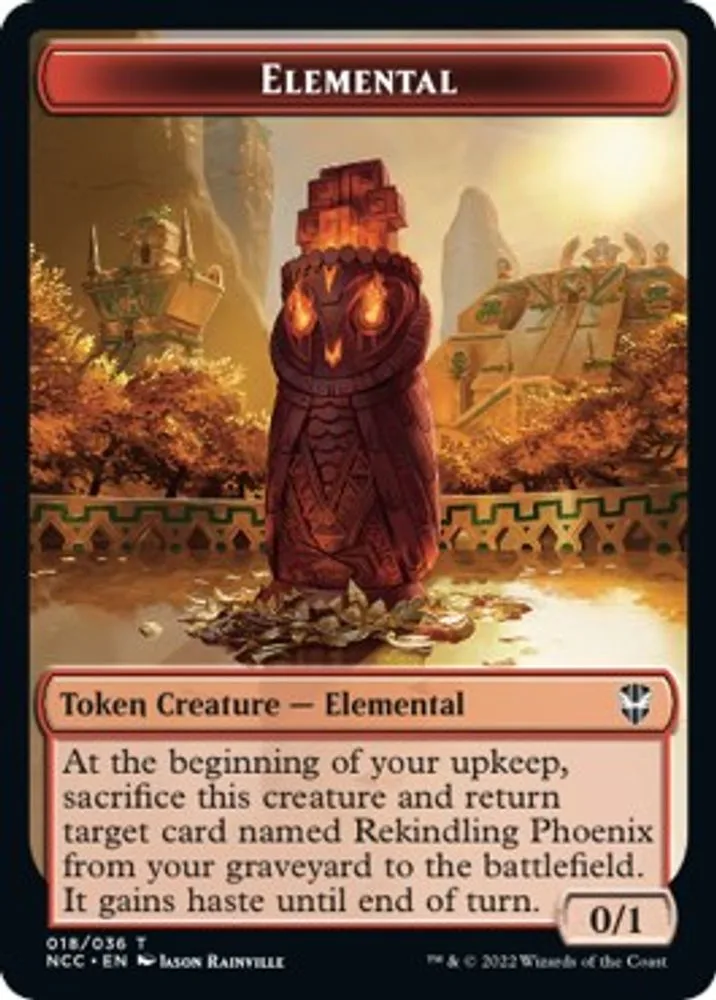 Elemental (018) // Copy Double-Sided Token
