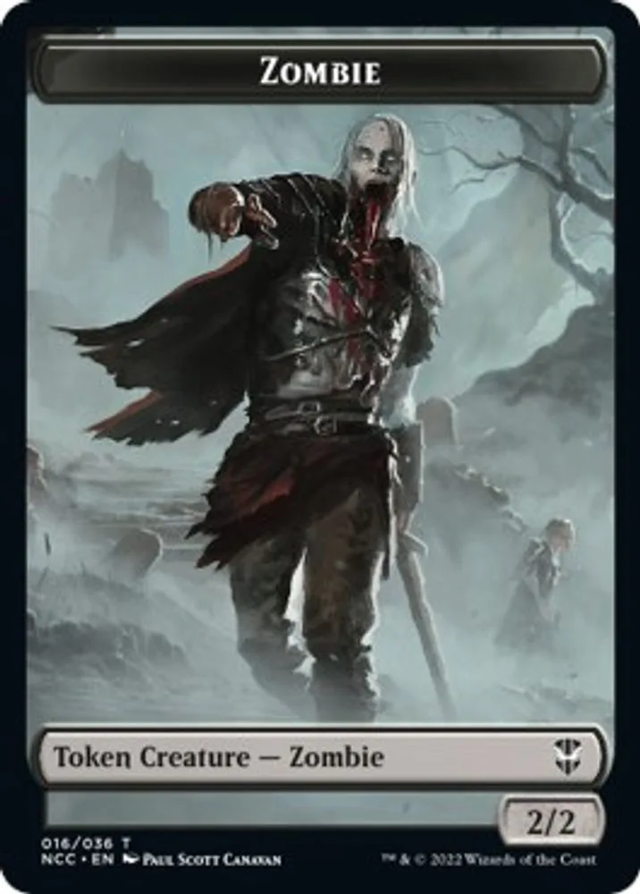 Zombie // Goat Double-Sided Token